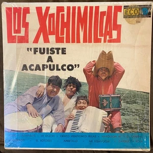 LOS XOCHIMILCAS Fuiste a Acapulco -1966 1st Press ECO LP “El Canibal” EX  SHRINK - Picture 1 of 3