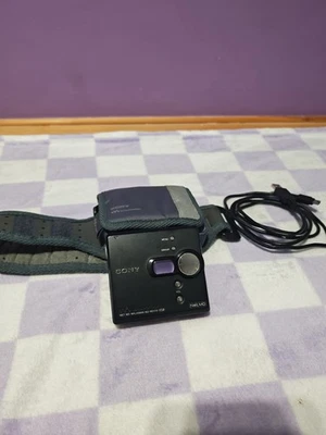 Sony Walkman MD Mini Disk Portable Minidisk Player Vintage Working with Case - Image 1 of 2