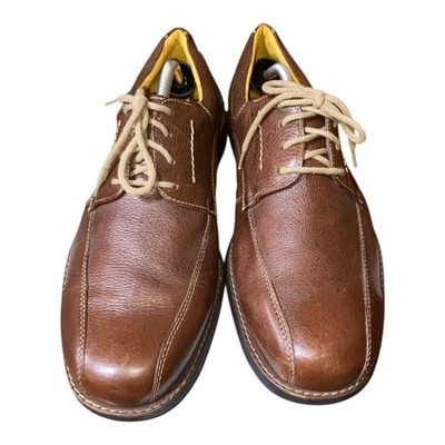 Oxfords Sandro Moscoloni Marrón Cuero Suave Para Hombre Talla US 13.5 EEE 44 BR Foto 1 de 4