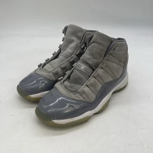 Nike Air Jordan 11 Retro GS 'Cool Grey' 2021 Sneakers Youth 4Y Shoes No Laces - Picture 1 of 10