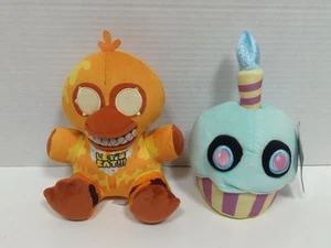 Funko Plush Jack O Chica & Cupcake 6" FNAF Video Game Set 2 - Picture 1 of 7