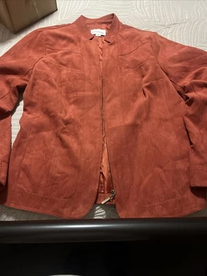 Jaqueta social Studio Works laranja queimado, tamanho 4P - Imagem 1 de 3