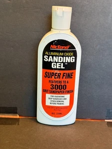 NicSand Schleifgel Aluminiumoxid superfein 3.000er Körnung für tiefe Kratzer 8 Oz. - Bild 1 von 2