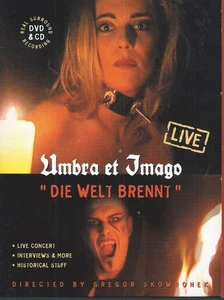 UMBRA ET IMAGO Die Welt Brennt CD/DVD German Industrial Gothic Metal PAL Format - Bild 1 von 2