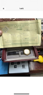 Reloj Vacheron Constantin oro 18k con recibo original de 1961.Muy raro  Foto 1 de 4