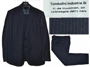 MICHELE D´AMBRA by TOMBOLINI Suit 54 EU/ 44 US / 44 UK Made Italy TM01 T3P - Picture 1 of 9
