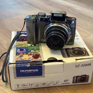 Olympus SZ-30MR 16MP - READ DESCRIPTION REPAIRS - 1080p HD Digital Camera - Picture 1 of 19
