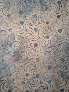 New Batik Cotton Quilting Sewing Fabric - 7/8 Yard - Picture 1 of 4