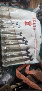 Acesa Metric Combination Spanner Set In Original Roll - Imagen 1 de 1