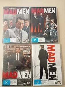 Mad Men Seasons 1-4. Free Domestic Shipping  - Picture 1 of 11