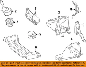 MERCEDES OEM 15-20 CLS550 Engine Engine Trans Mounting-Trans Mount 2122400500 - Picture 1 of 1