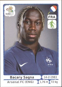 2012 Panini Euro Cup Stickers #469 Bacary Sagna
