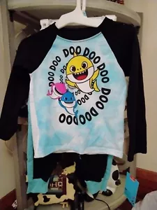 Toddler Size 3T Baby Shark Two-piece Outfit - Picture 1 of 3