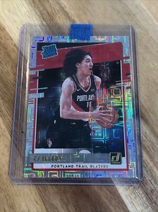 2020-21 CJ ELLEBY DONRUSS CHOICE RATED ROOKIE MOJO PARALLEL RC #223 BLAZERS