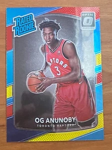 2017-18 Panini Donruss Optic - Rated Rookie OG Anunoby #178 Red & Yellow (RC) - Picture 1 of 2