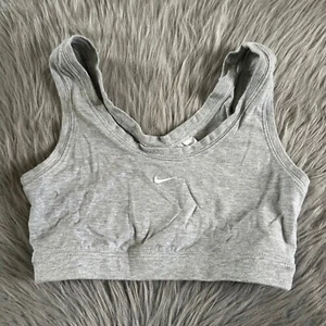 Vintage Nike kabelloser Sport-BH Damengröße Medium grau ohne Bügel hergestellt in den USA - Bild 1 von 6