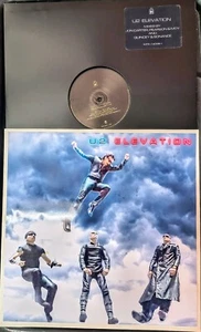 U2 ELEVATION REMIXES US 12" VINYL PROMO + FREE CUSTOM PIC SLEEVE - Picture 1 of 6