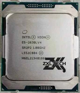 Intel Xeon E5-2630L V4 LGA2011 10-Core SR2P2 25M BROADWELL-EP CPU Proccessor - Picture 1 of 2
