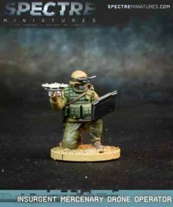 Spectre Miniatures Insurgent Mercenary Drone Operator - Picture 1 of 1