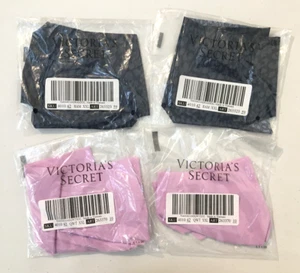 Qty 4 Victoria Secret Panty Thong Underwear Pink Navy Blue Leopard Print XXL SET - Picture 1 of 1