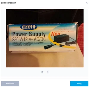 ###############Netzgerät 220 Volt auf 12 Volt################################### - Bild 1 von 3