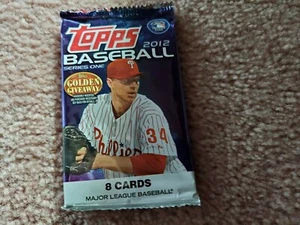 2012 TOPPS BASEBALL CARD PACK SER.1-POSS,AUTO-RELICS-+FREE BRYCE HARPER CARD $$$ - Picture 1 of 5