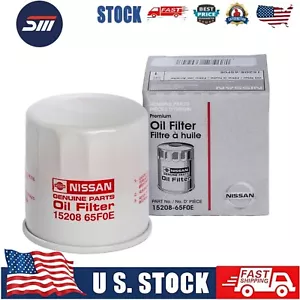 Genuine Oil Filter 15208-65F00 15208-65F0A fits Nissan Altima Sentra - Picture 1 of 7