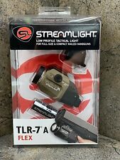 NEW Streamlight TLR-7A FLEX Gun Mounted Flashlight 69429  FDE 500 Lumens
