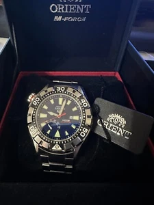 Orient M-Force EL03-D0-B Men's Watch Black Dial Analog Automatic - Picture 1 of 24