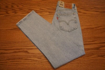 NWT WOMEN'S LEVI JEANS Multiple Sizes Wedgie Straight Low Rise Distress $79.50 - Image 1 of 2