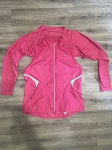 NIKE VINTAGE FIT STORM REFLECTIVE SPORT TRANSFORMER PINK JACKET SIZE L-XL - Picture 1 of 21