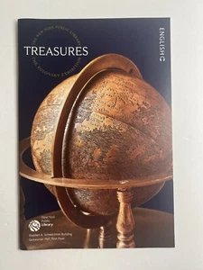 Treasures - New York Public Library Polonsky Collection Exhibition Booklet 2022 - Picture 1 of 9