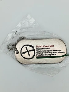 TRAVEL BUG BUDDY GEOCOIN UNACTIVATED AND TRACEABLE - Picture 1 of 2
