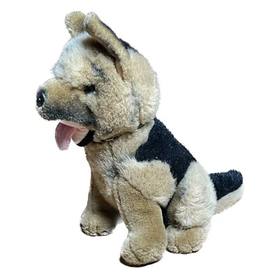 Kommissar Rex Stofftier  Plüsch Figur Vintage 90er TV Serie Schäfer Hund Sat1 - Bild 1 von 4