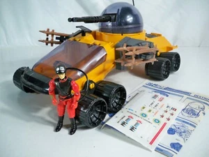 K23i3799 RAZORBACK W WILD BOAR & DECALS 100% COMPLETE 1989 GI JOE VINTAGE HASBRO - Picture 1 of 17