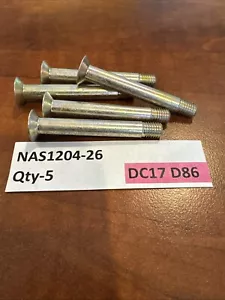 Qty-5 NAS1204-26 New. DC17 D86 - Picture 1 of 4