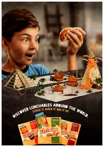 Lunchables Discover Lunchables Around The World Mexico Print Ad / Poster 2018 - Picture 1 of 2