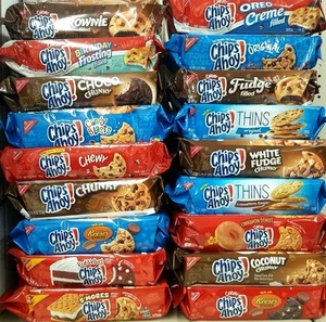 Galletas suaves llenas de crema masticable Ahoy Nabisco edición limitada - Imagen 1 de 27