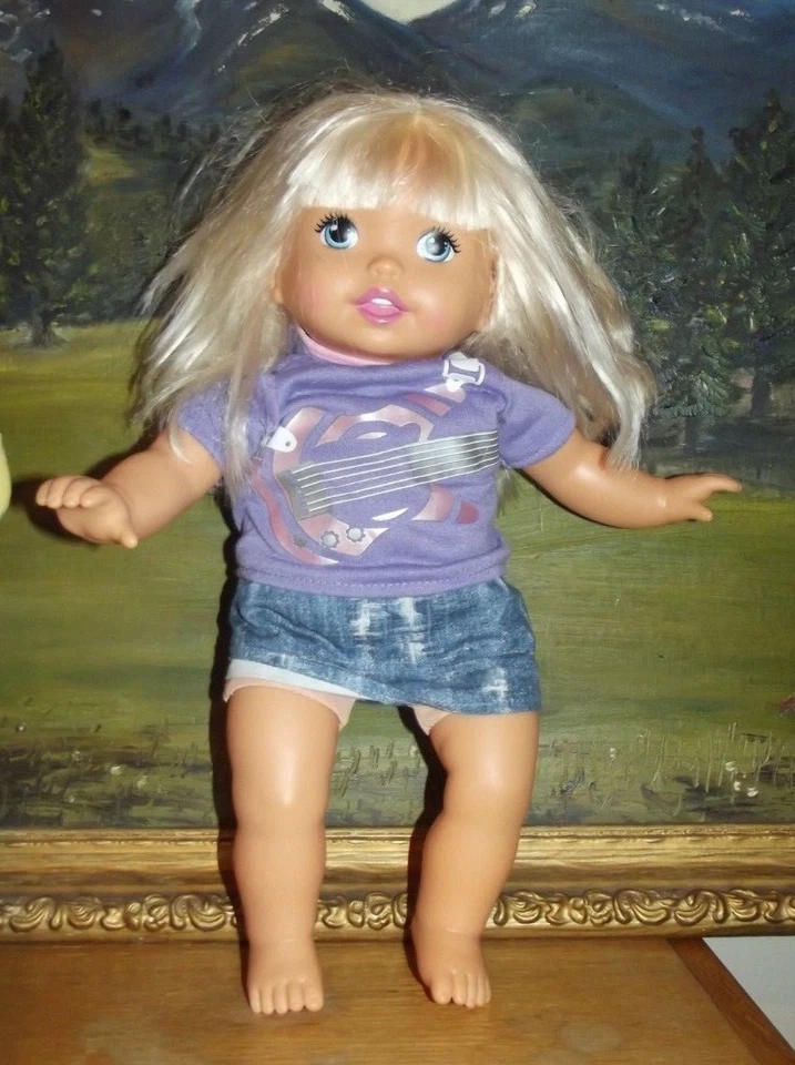 Mattel 14" Little Mommy  Doll Blonde A9 - Image 1 of 1