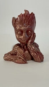 Copper Groot statue - Picture 1 of 4