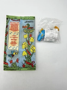 Hardee's Humming Birds Toot-Can Kids Meal Toy 1995 W/ Original Bag - Picture 1 of 5