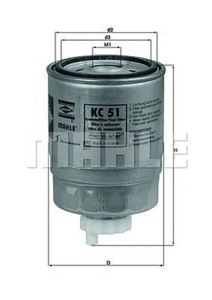 Filter Kraftstoff- Knecht für: Citroën: Ax , Saxo I Und II, Xsara, Zx, 106, 205 - Bild 1 von 1