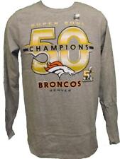 Neuf 2016 Super Bol 50 Champions Denver Broncos Hommes Taille S-M-L-XL-2XL-3XL