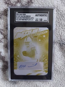 2024 Dalton Kincaid Dazzling Performers Printing Plate Auto - Picture 1 of 2