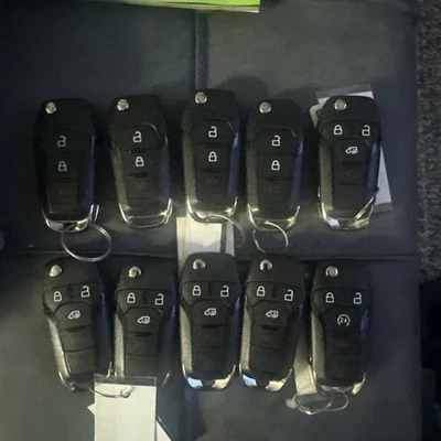 Lot Of 10 OEM Ford Smart Keys  - Image 1 of 2