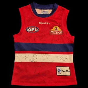 *Signed No.4 M. Bontempelli* Kid's Size 4 Western Bulldogs x Kooga Footy Jersey - Bild 1 von 9