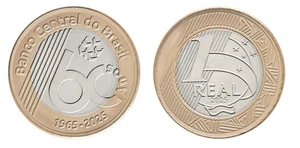 Brasil 1 Real, 2025, N #479064, Como Nuevo Conmemorativo - Imagen 1 de 3