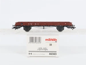 HO Scale Marklin 46363 DB Deutsche Bahn Flat Car w/ Tractors  - Picture 1 of 12