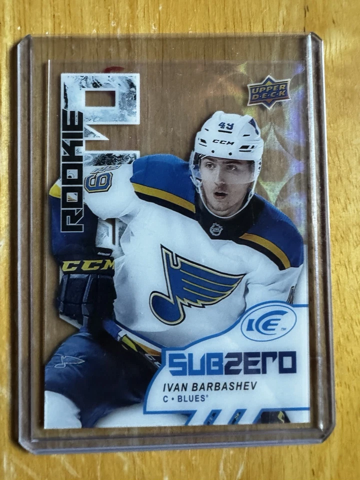 2017-18 Upper Deck Ice - Subzero Rookie Ivan Barbashev #SZ-67 (RC) - Image 1 of 1