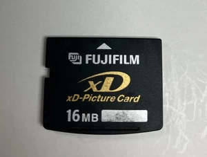 Fujifilm xD Picture Card 16MB Camera Memory Card (Fits Olympus) - Picture 1 of 2